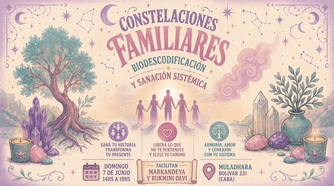 CONSTELACIONES FAMILIARES, SANACIÓN SISTÉMICA Y BIODESCODIFICACIÓN