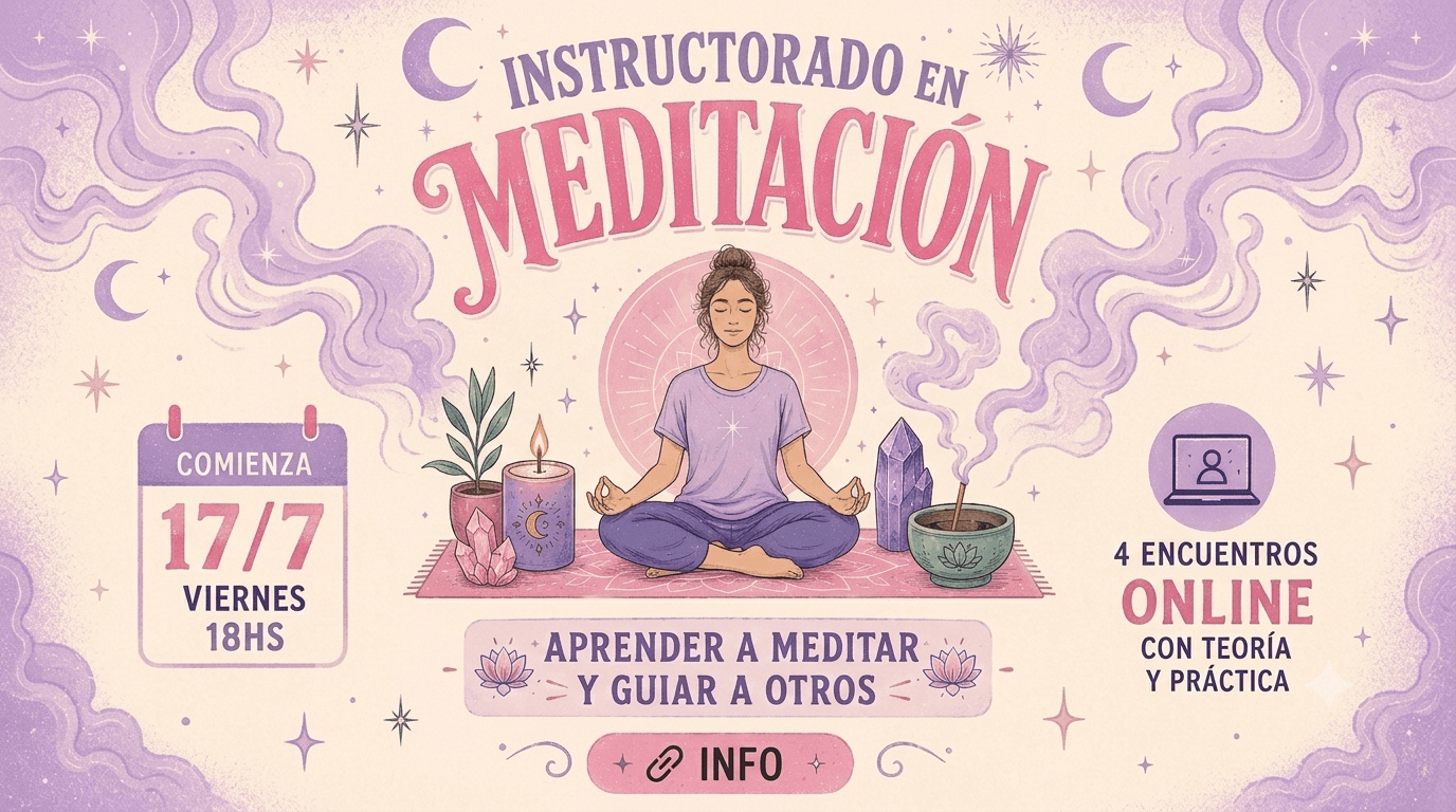 INSTRUCTORADO EN MEDITACIÓN