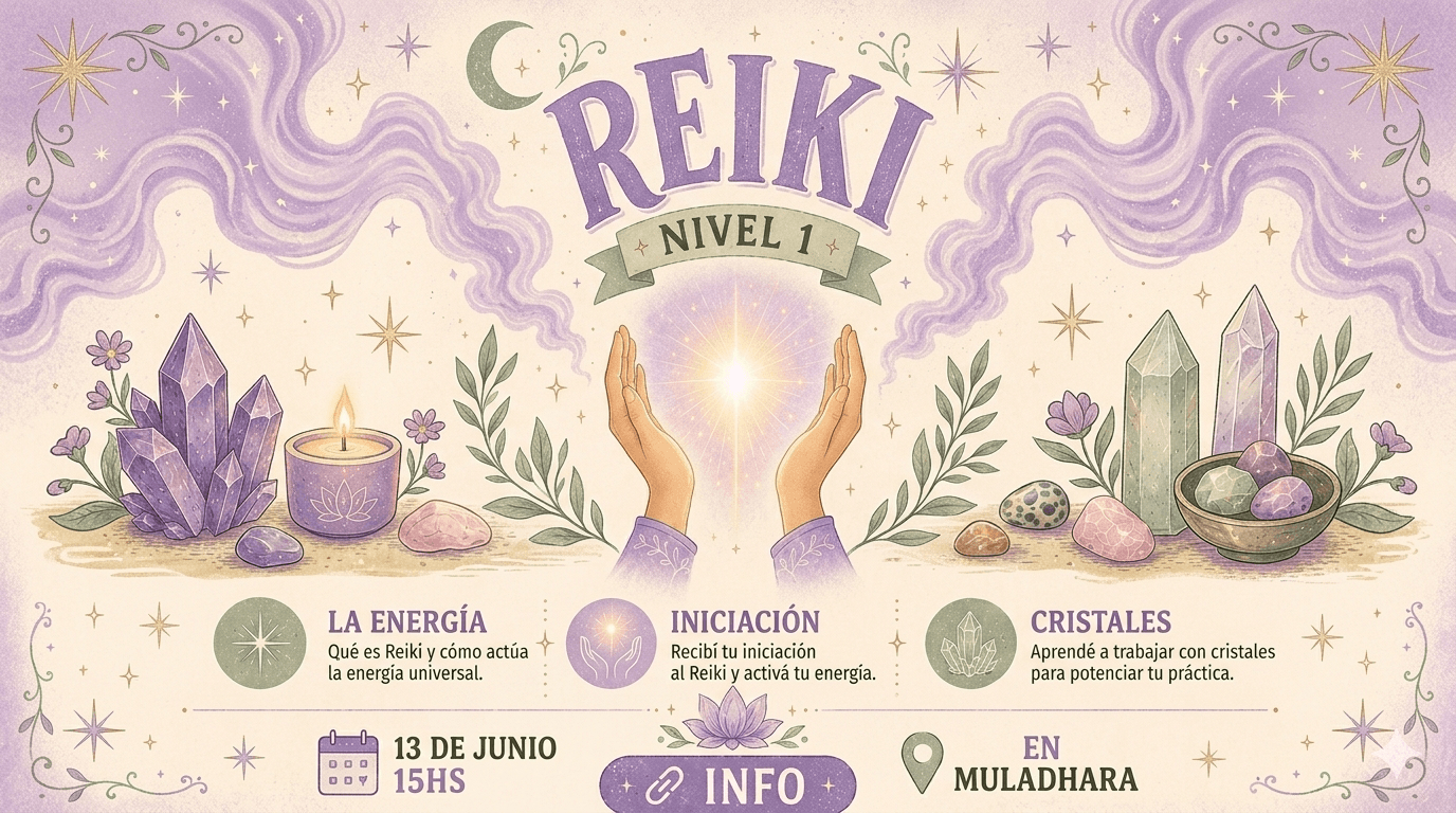 FORMACIÓN EN REIKI – NIVEL 1