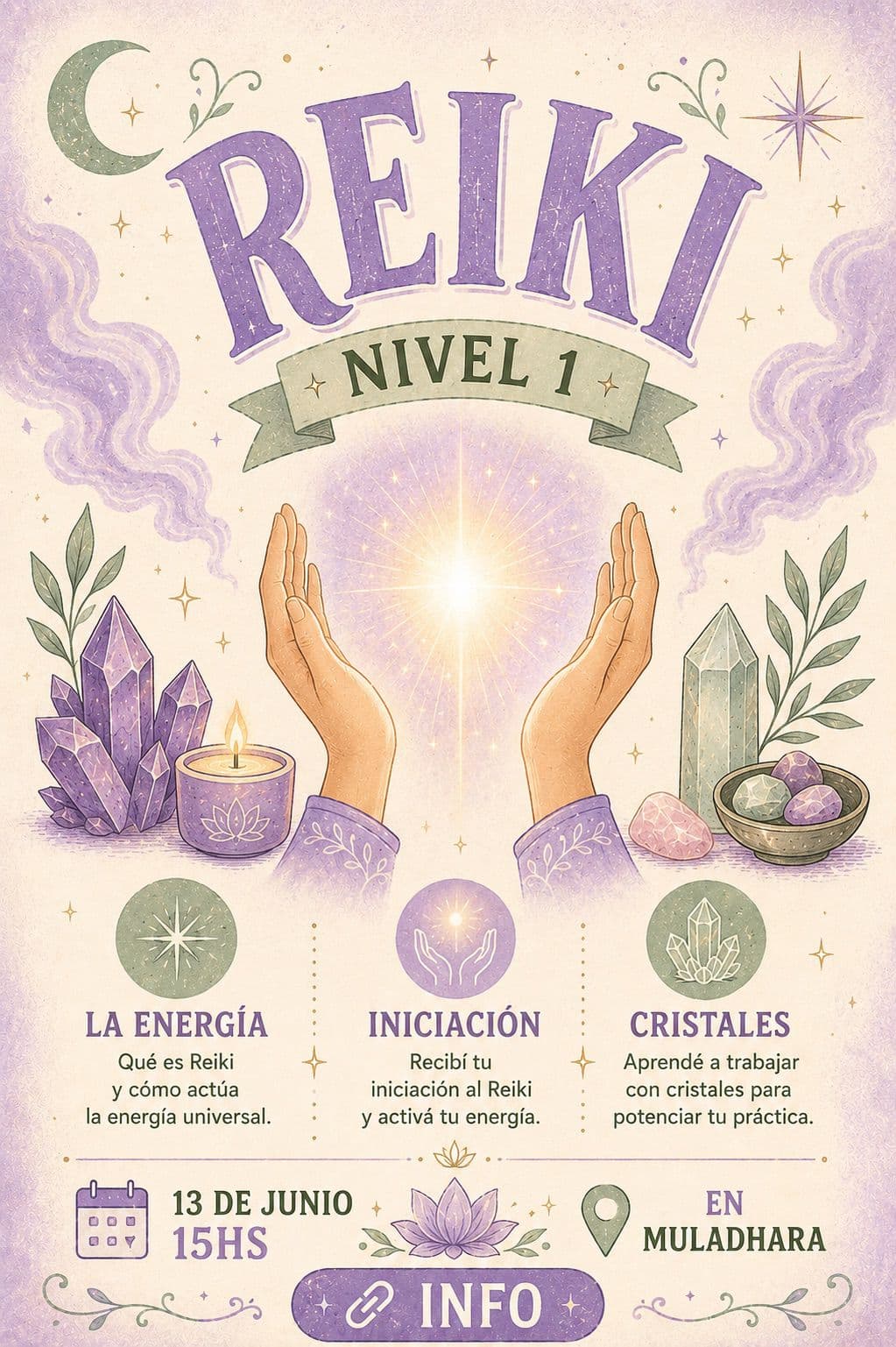 FORMACIÓN EN REIKI – NIVEL 1